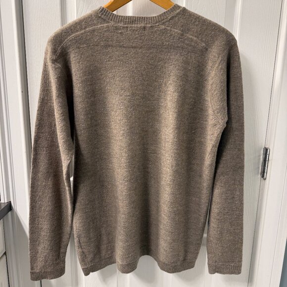 Smartwool Merino Wool Crewneck Sweater Tan Size XL - Picture 5 of 8